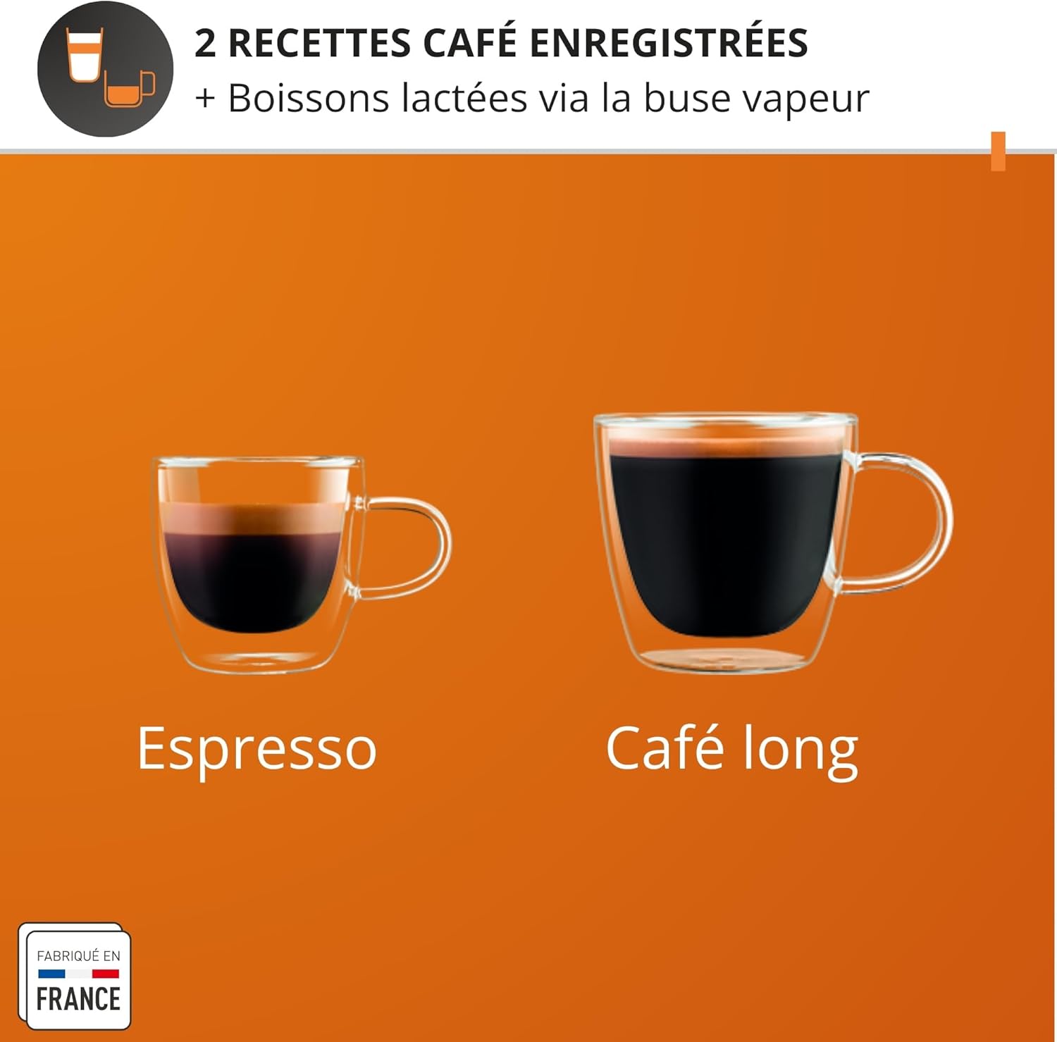 Espresso et café long